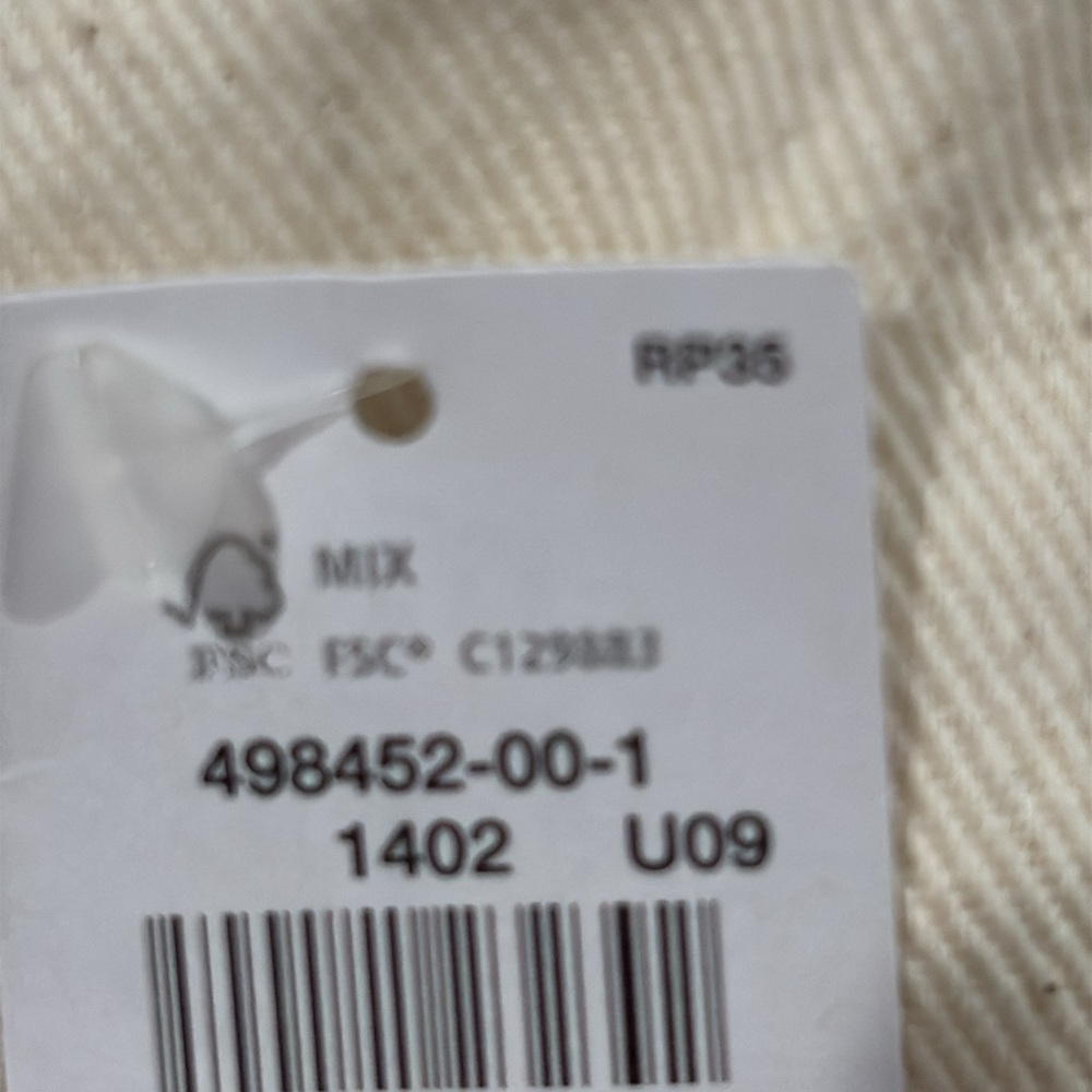 Old Navy High Waisted Utility Pant in Natural White NWT - Picture 8 of 11